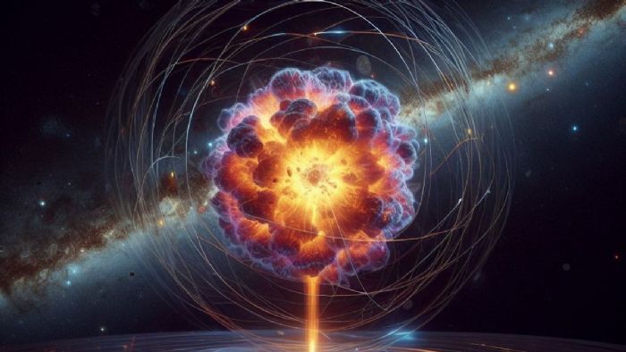 Dünya`nın sonu böyle gelecek: Bilim insanları, nadir görülen bir tür uzay patlaması tespit etti!