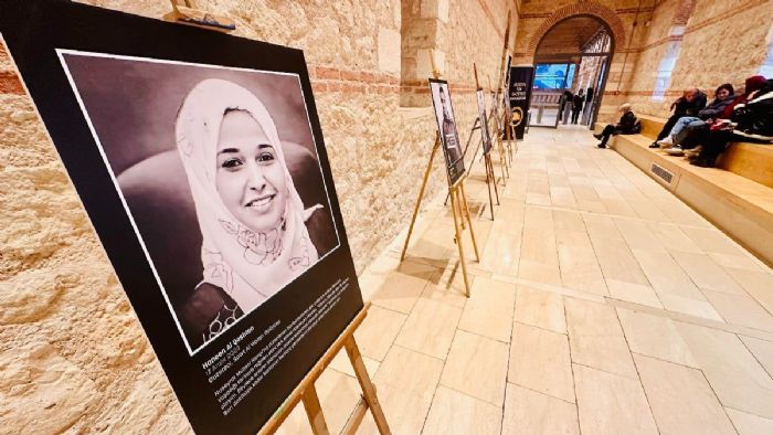 Filistin?in şehit gazetecileri anısına İşgalin Tanıkları fotoğraf sergisi açıldı