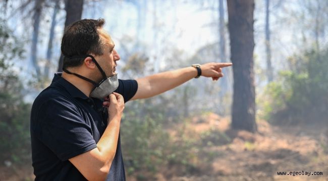 Bornova Belediyesi Gökdere?de 200 personelle seferber oldu