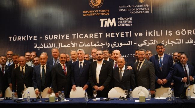 2025 yılının ilk yarısında Türkiye?nin Suriye?ye ihracatı yüzde 51 arttı