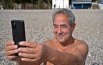 Kıskandıracak selfie! Antalya?ya gelen gurbetçi, Almanya?daki ailesine nispet yaptı