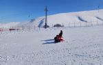 Van`a kar yağdı: Abalı Kayak Merkezi ziyaretçilerini ağırlamaya başladı