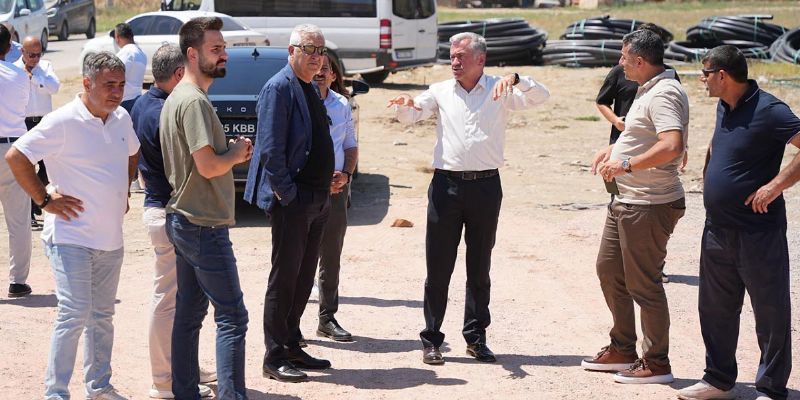 MECLİS ÜYELERİ SAHADA ÇALIŞMALARI İNCELEDİ